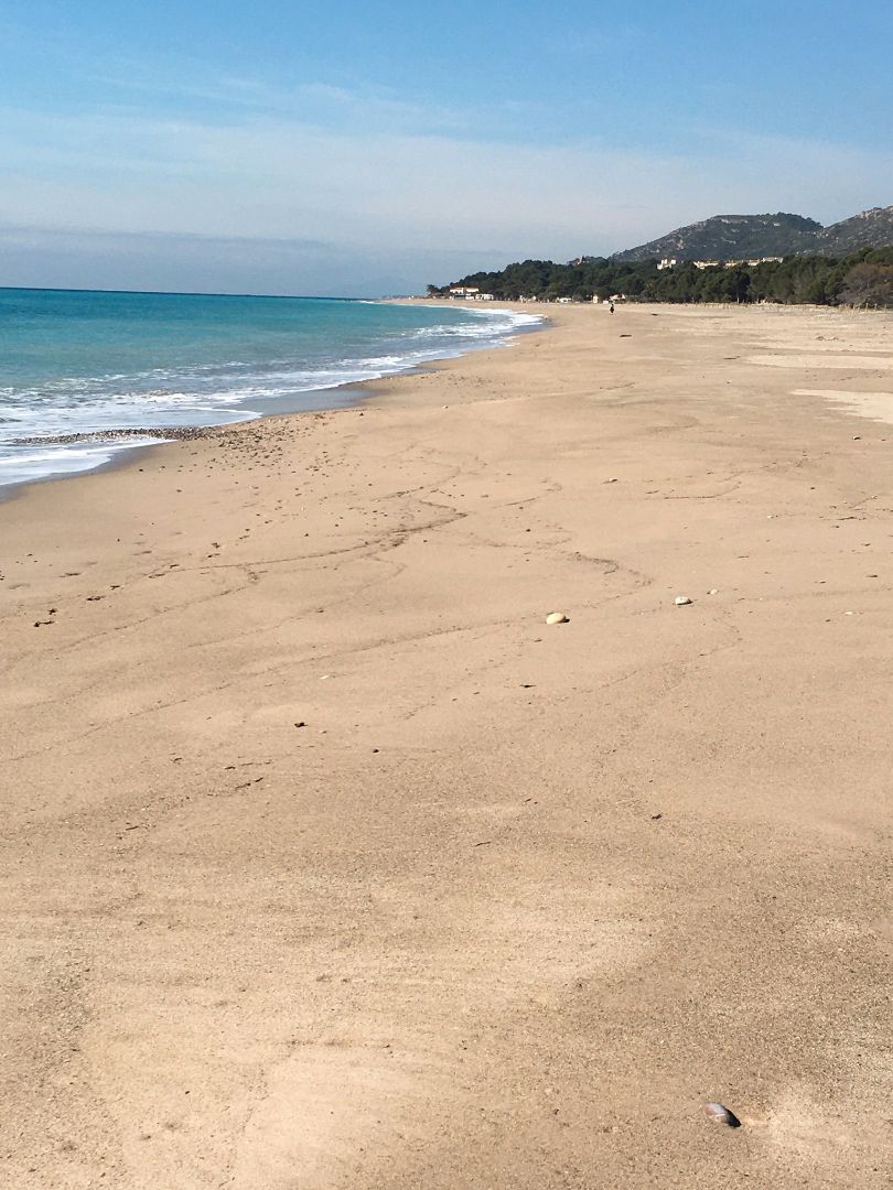Exterior view of Single-family semi-detached for sale in Vandellòs i l'Hospitalet de l'Infant  with Air Conditioner, Private garden and Oven