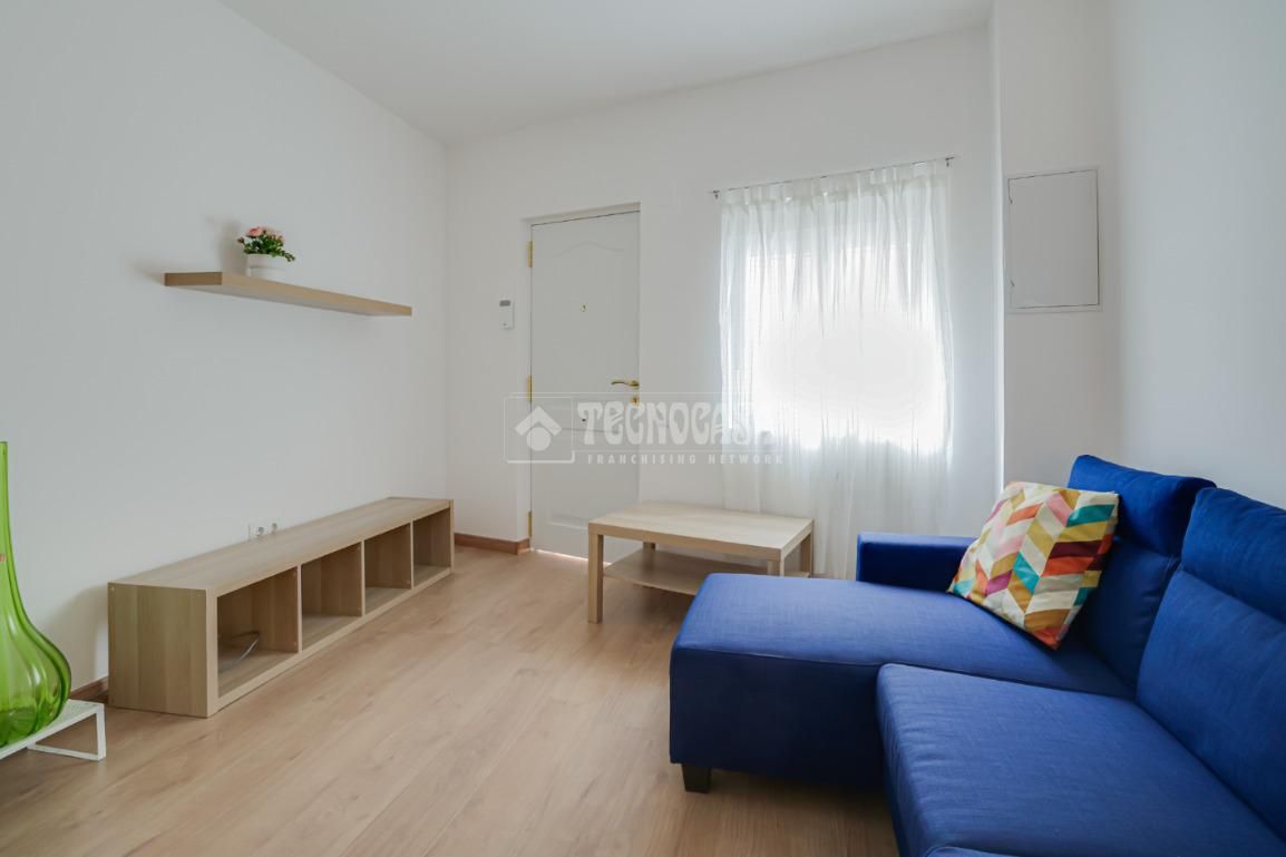 Sala d'estar de Pis en venda en  Barcelona Capital amb Parquet
