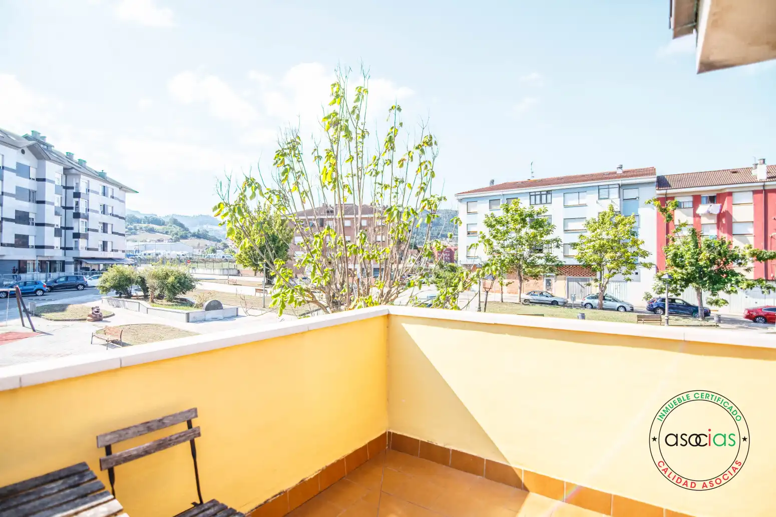 Terraza de Casa adosada en venta en Grado con Calefacción, Jardín privado y Parquet
