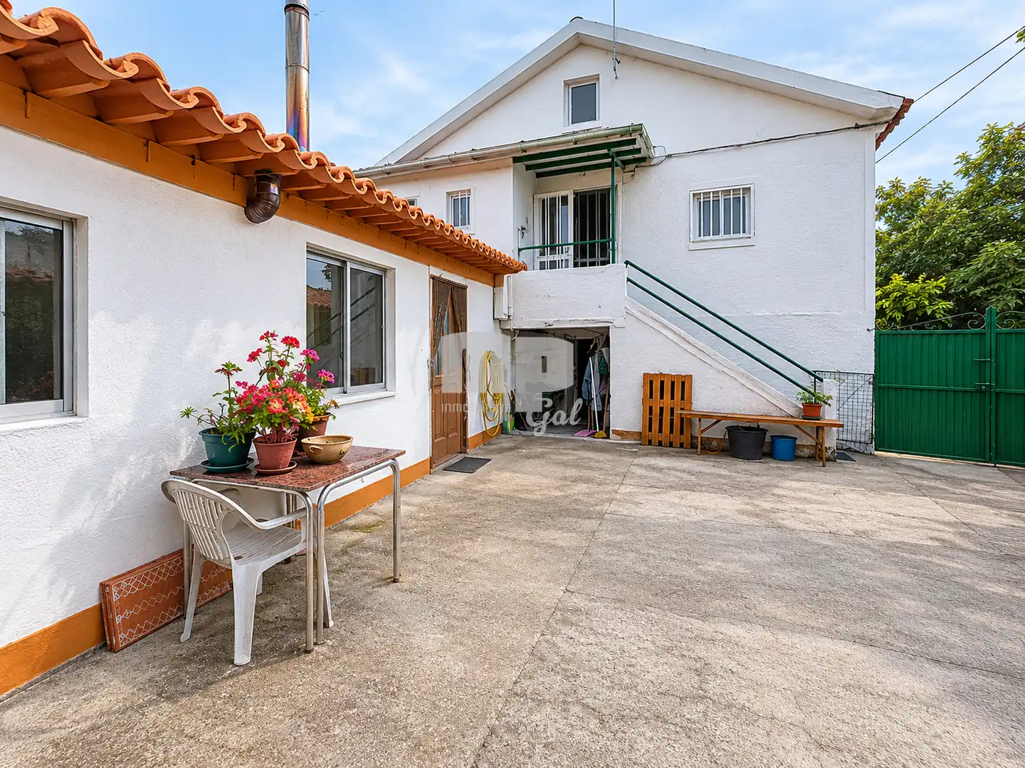 Terrasse von Haus oder Chalet zum Verkauf in Redondela mit Privatgarten