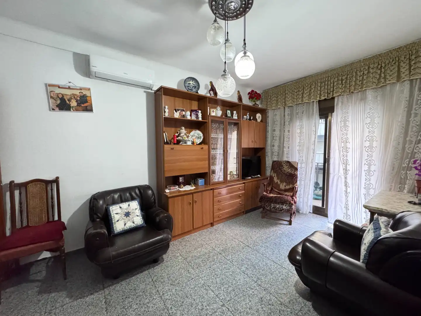 Living room of Flat for sale in Canovelles  with Air Conditioner, Heating and Balcony