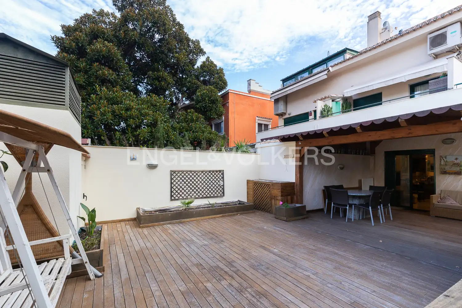 Terraza de Casa adosada en venta en Valencia con Aire acondicionado, Calefacción y Jardín privado