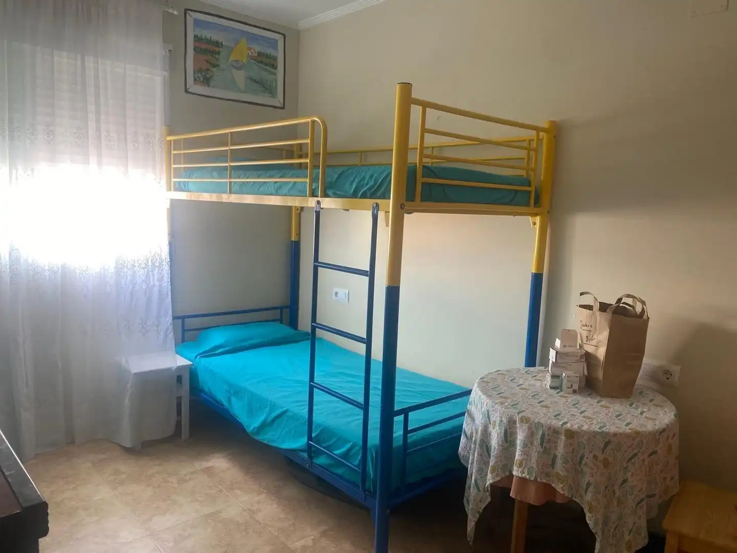 Schlafzimmer von Wohnungen zur Miete in Chilches / Xilxes mit Klimaanlage, Heizung und Terrasse