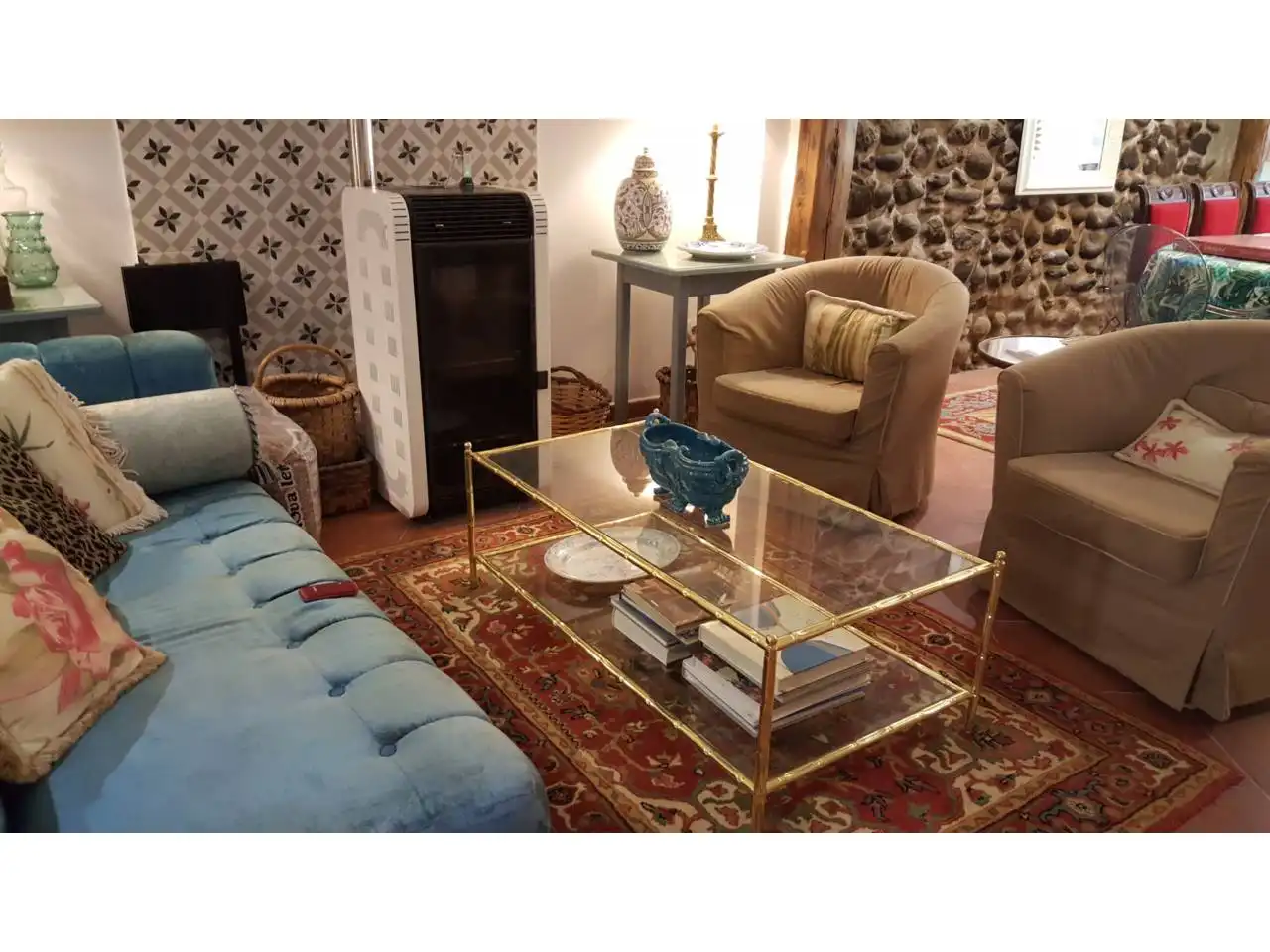 Sala de estar de Casa o chalet en venta en Jerte con Calefacción y Amueblado
