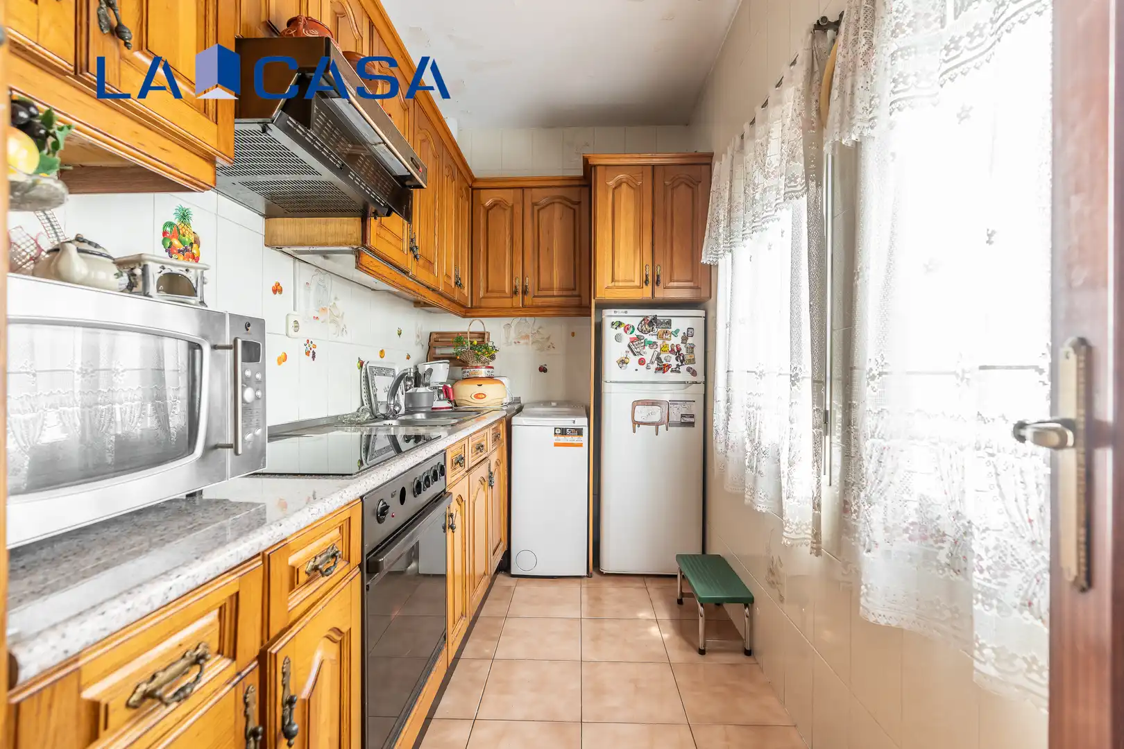 Kitchen of Attic for sale in  Madrid Capital  with Heating and Terrace