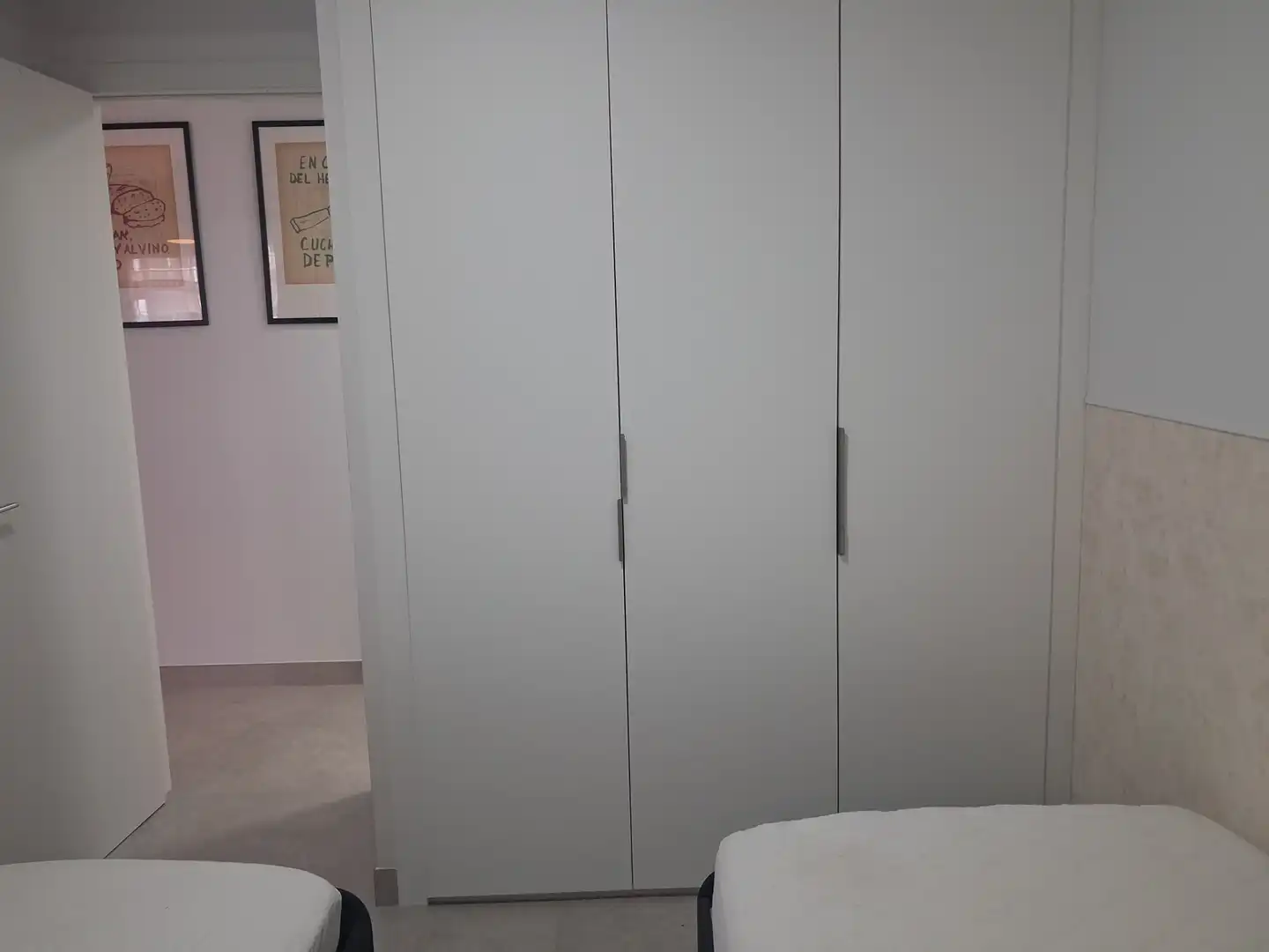 Schlafzimmer von Wohnung zur Miete in Benicarló mit Klimaanlage, Terrasse und Möbliert