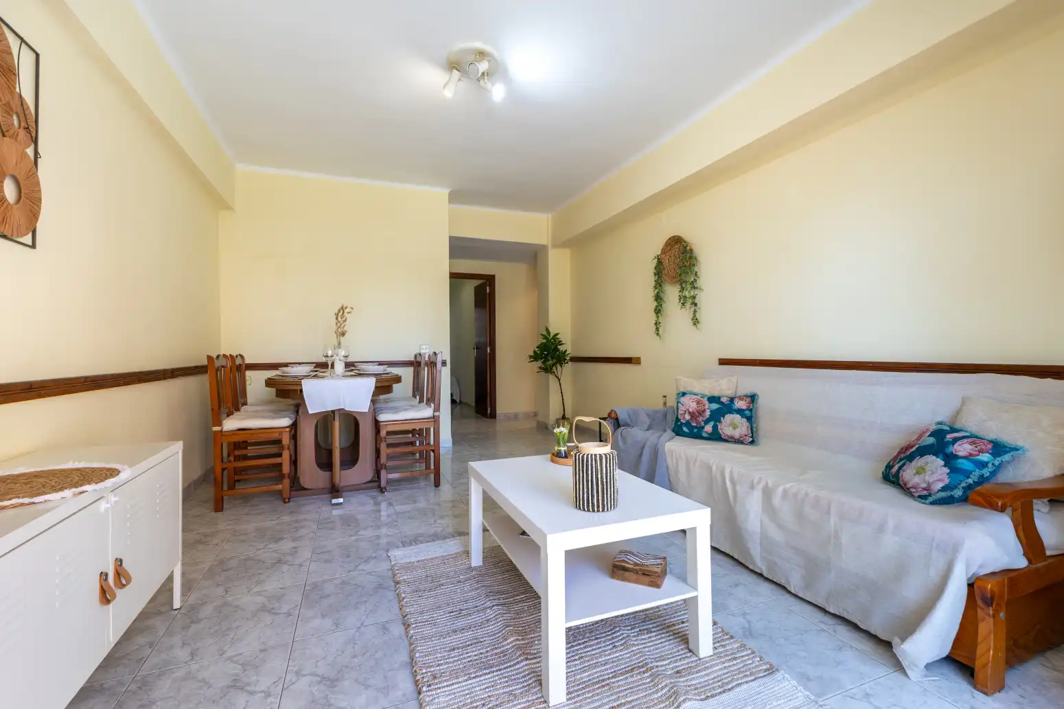 Sala de estar de Piso en venta en Canet d'En Berenguer con Terraza