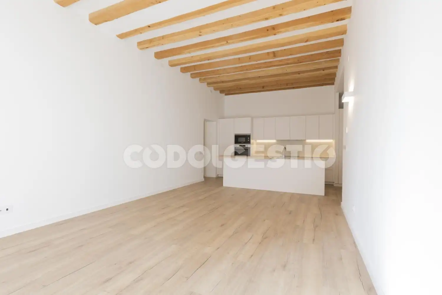 Cocina de Piso de alquiler en Vic con Balcón