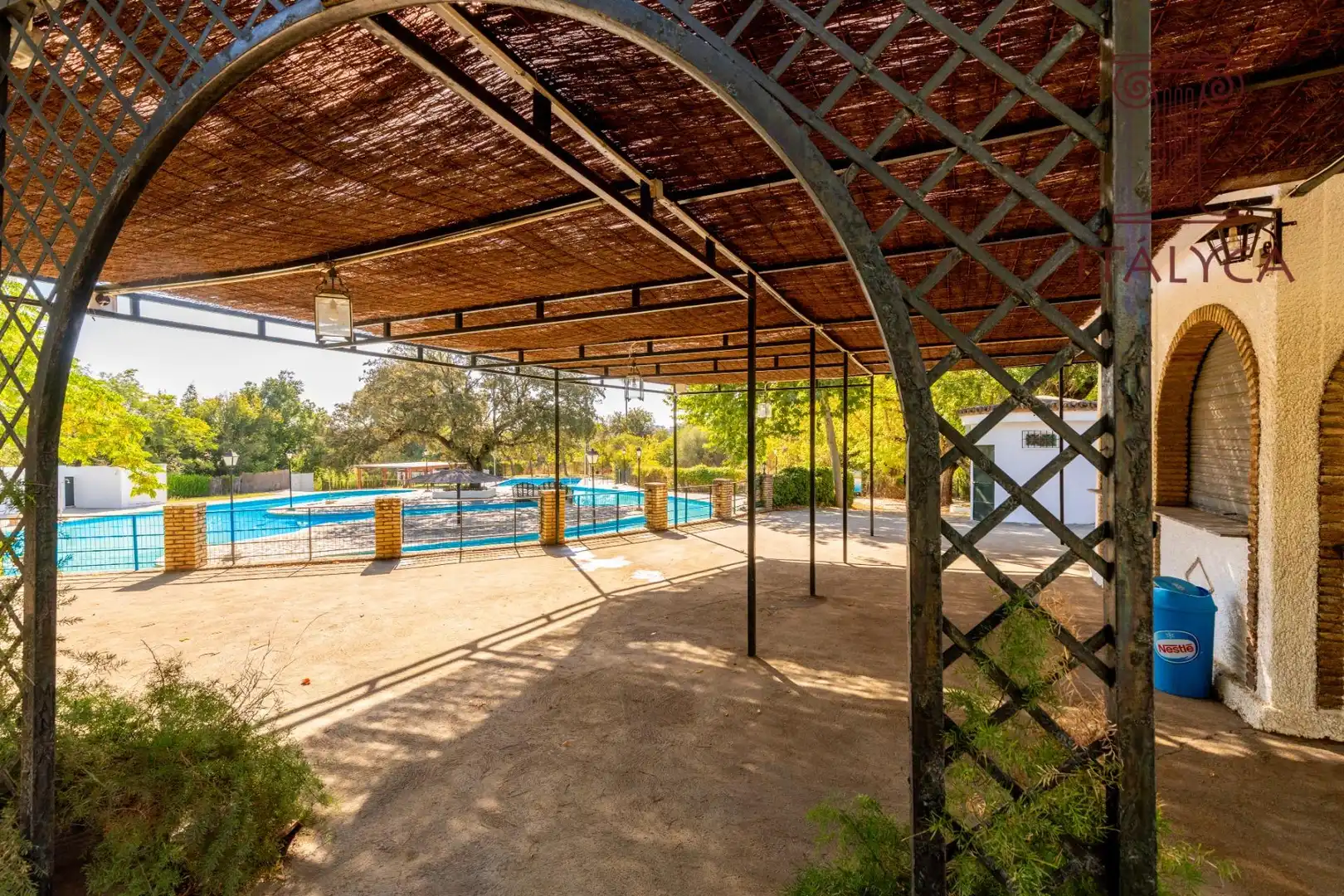 Swimming pool of Houses for sale in El Castillo de las Guardas  with Private garden, Terrace and Community pool