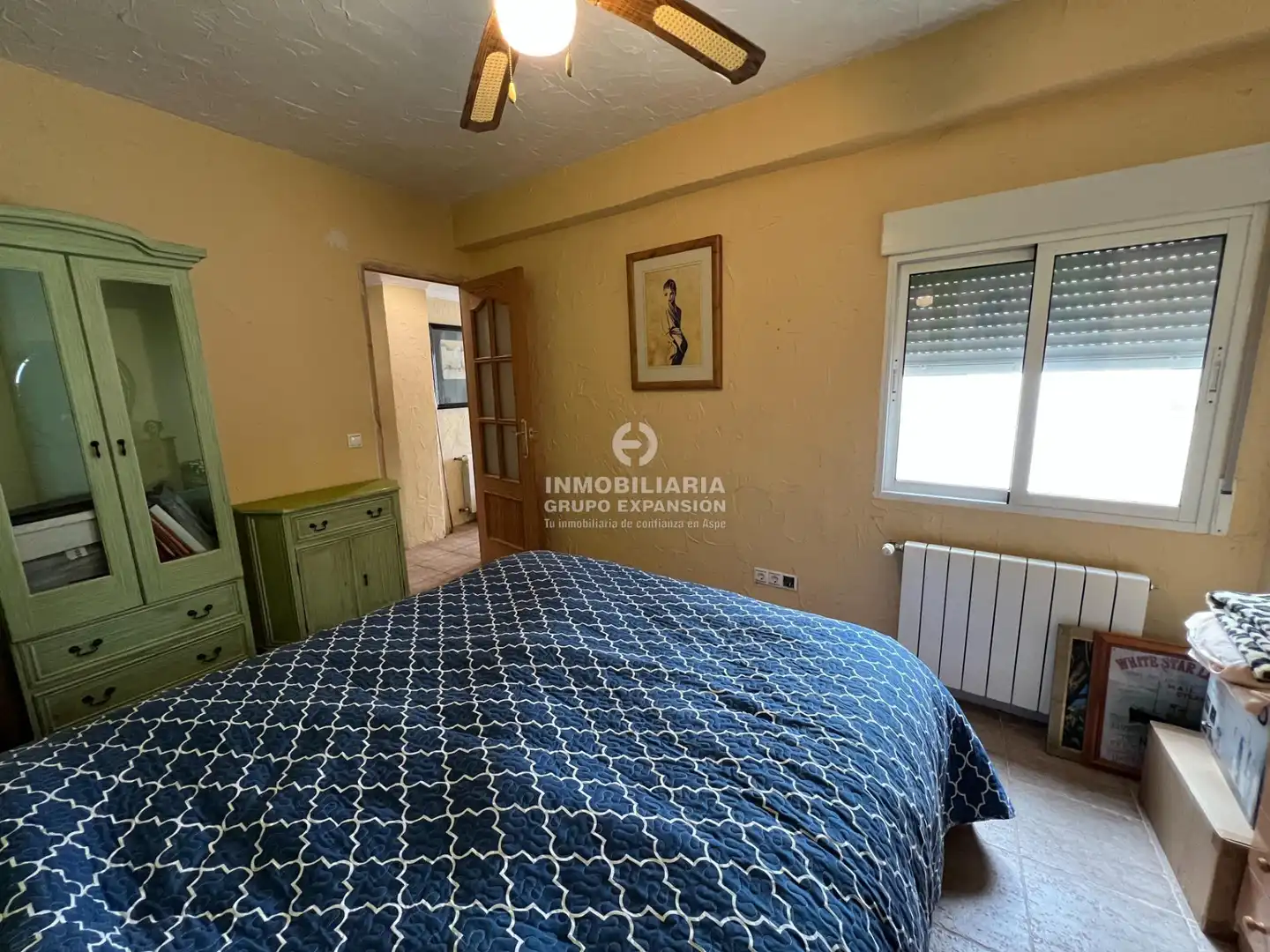 Bedroom of Flat for sale in Aspe  with Air Conditioner, Heating and Terrace
