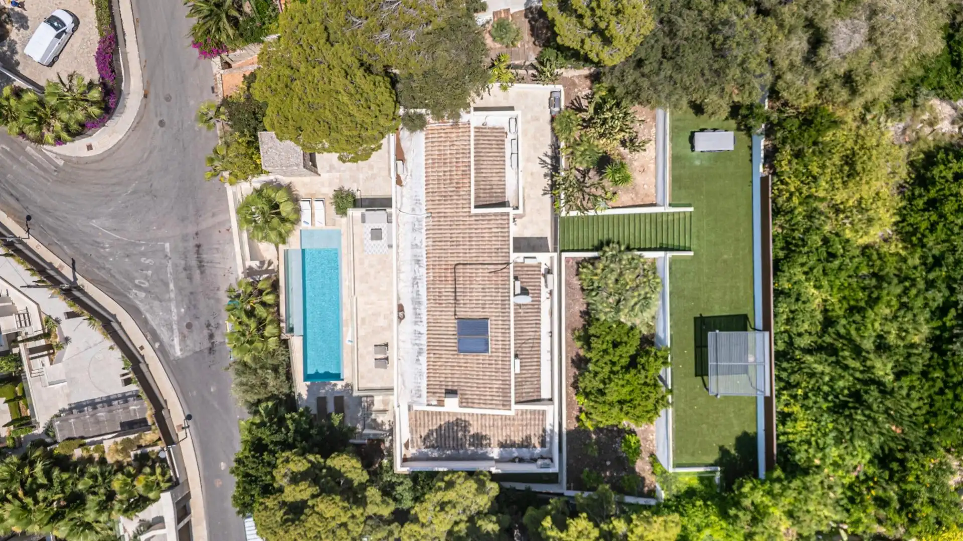 Vista exterior de Casa o xalet en venda en Andratx amb Aire condicionat, Calefacció i Jardí privat