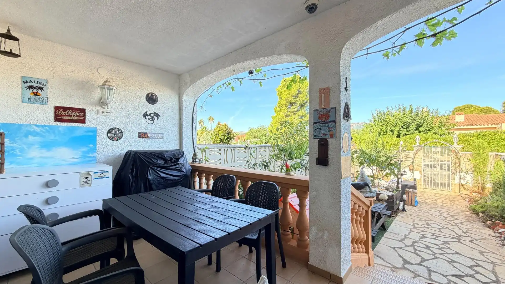 Terrace of Detached homes for sale in Platja de Mont-roig