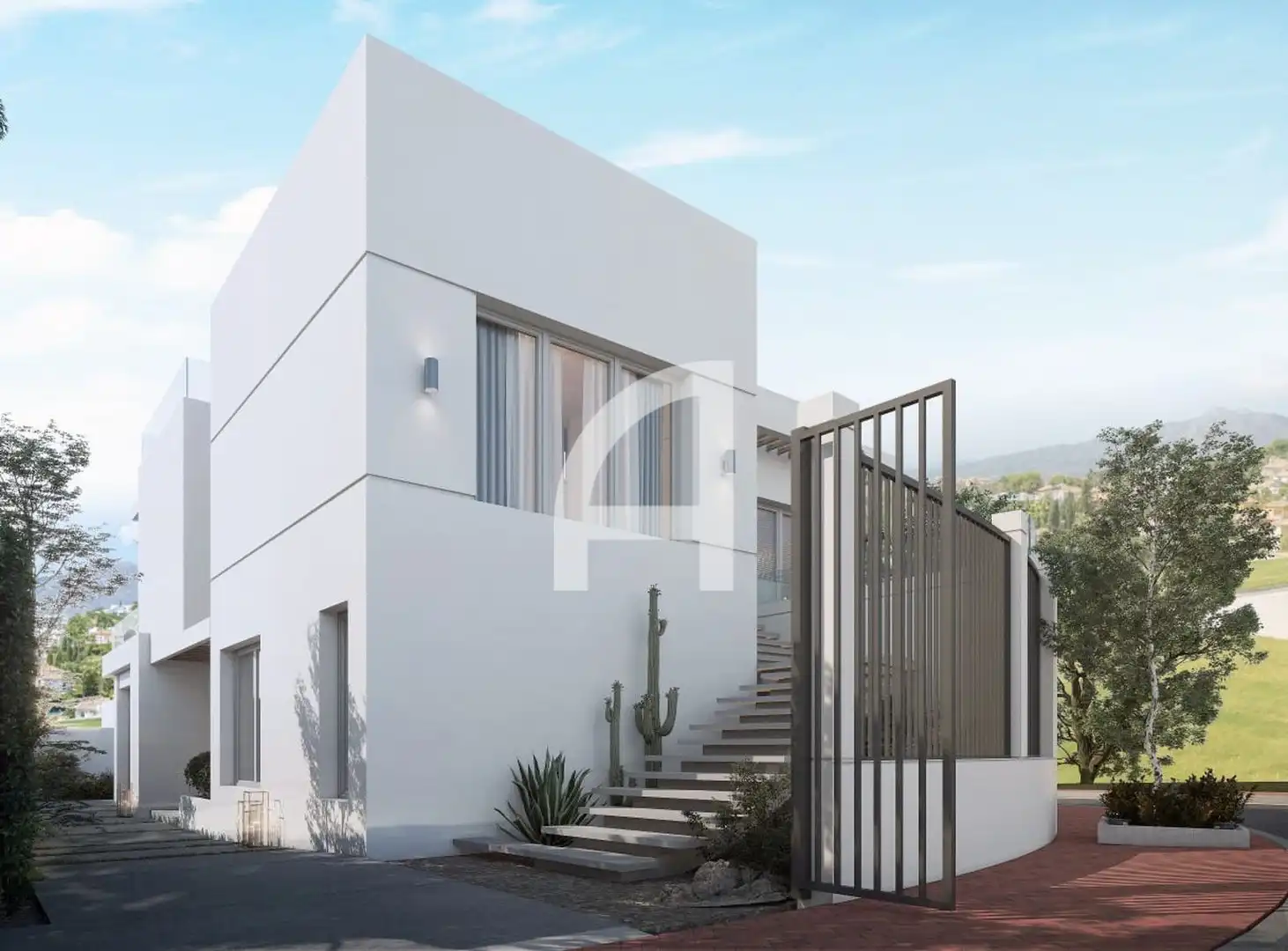 Vista exterior de Casa o chalet en venta en Benalmádena con Aire acondicionado, Calefacción y Terraza