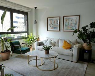 Living room of Apartment to share in Sant Adrià de Besòs  with Air Conditioner and Terrace