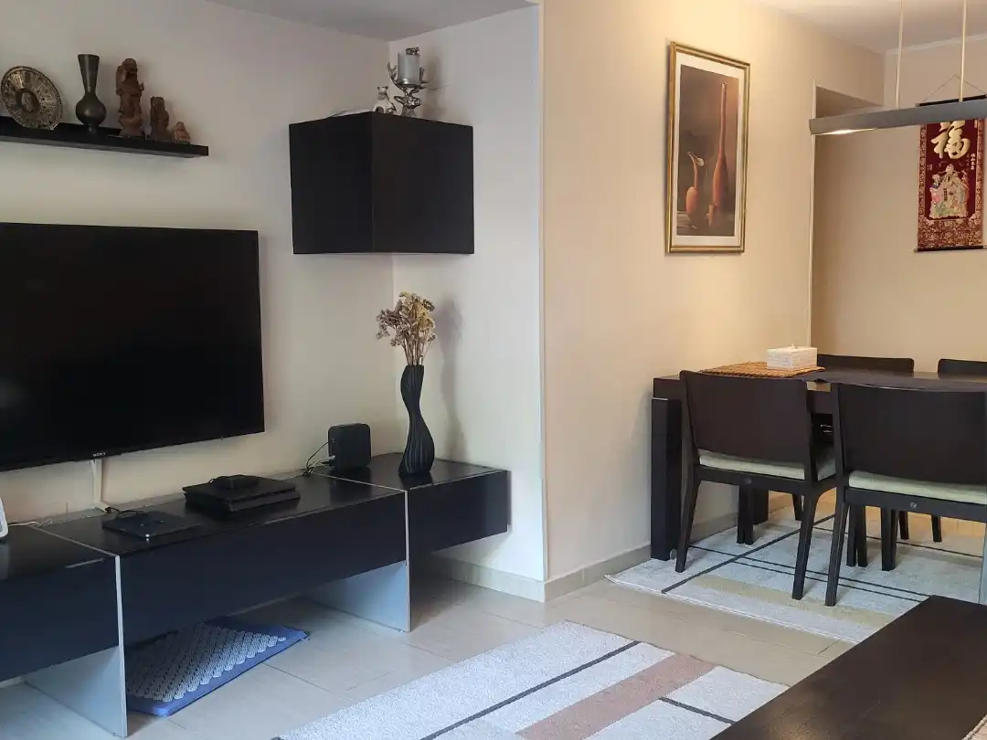 Sala d'estar de Pis de lloguer en Gavà amb Aire condicionat, Calefacció i Terrassa