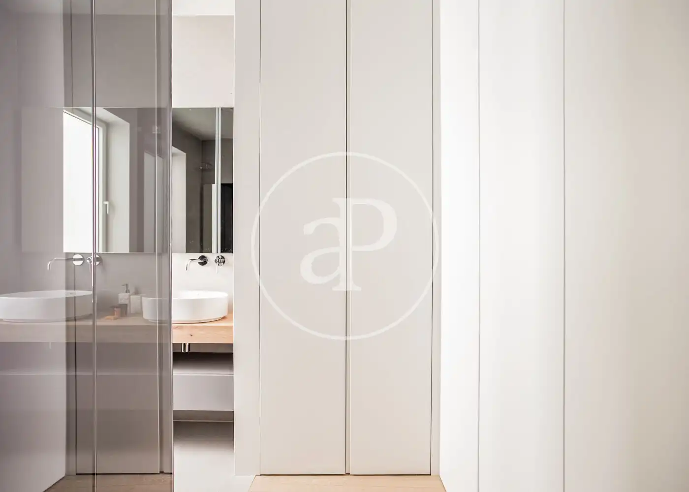 Schlafzimmer von Wohnung zur Miete in Barrio de Salamanca