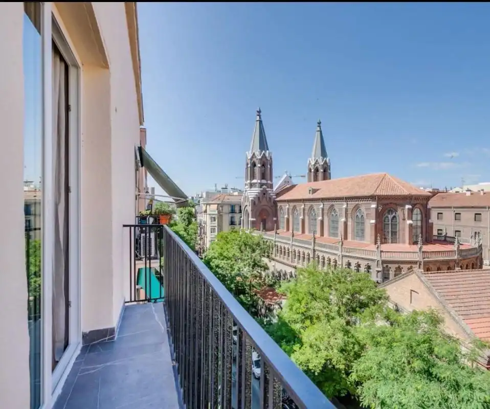 Terraza de Piso de alquiler en Madrid con Aire acondicionado, Calefacción y Terraza