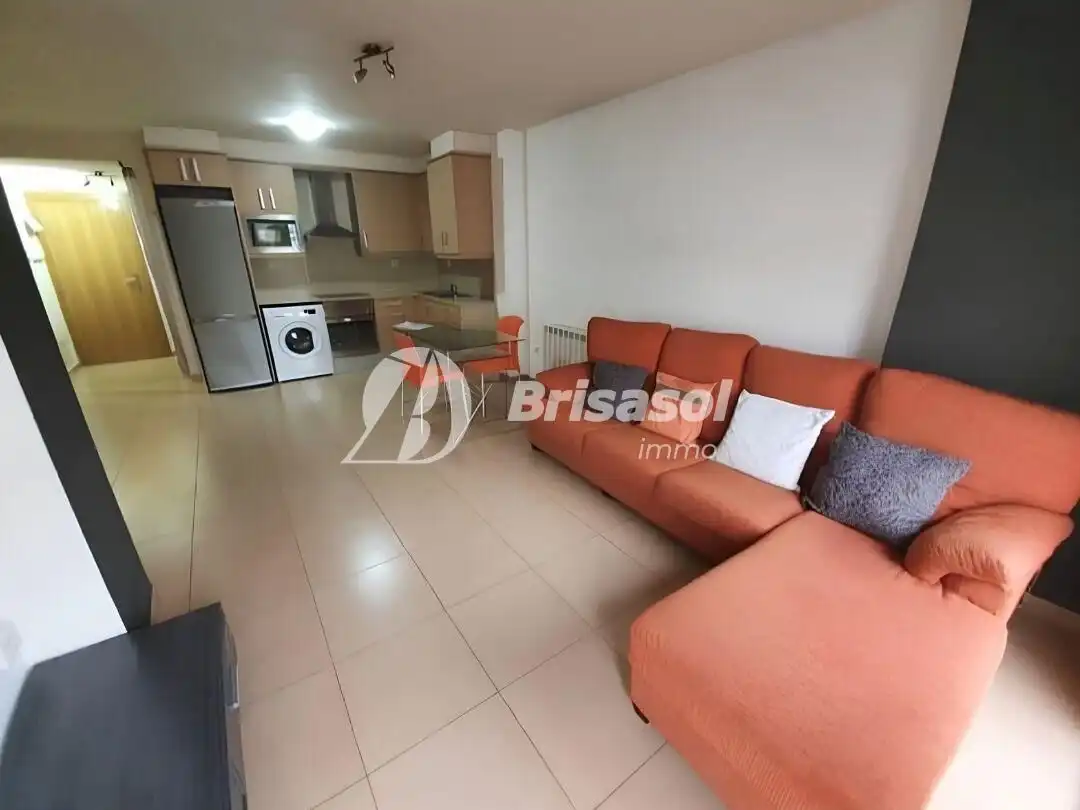 Living room of Flat for sale in Vilallonga del Camp  with Heating, Terrace and Balcony