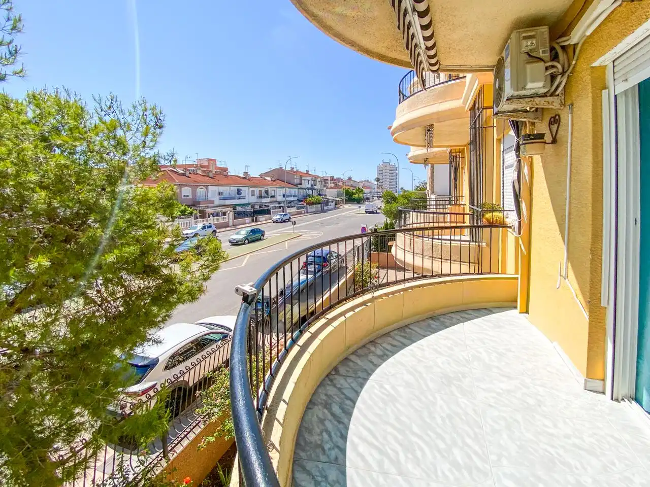 Exterior view of Flat for sale in Santa Pola  with Air Conditioner, Terrace and Furnished