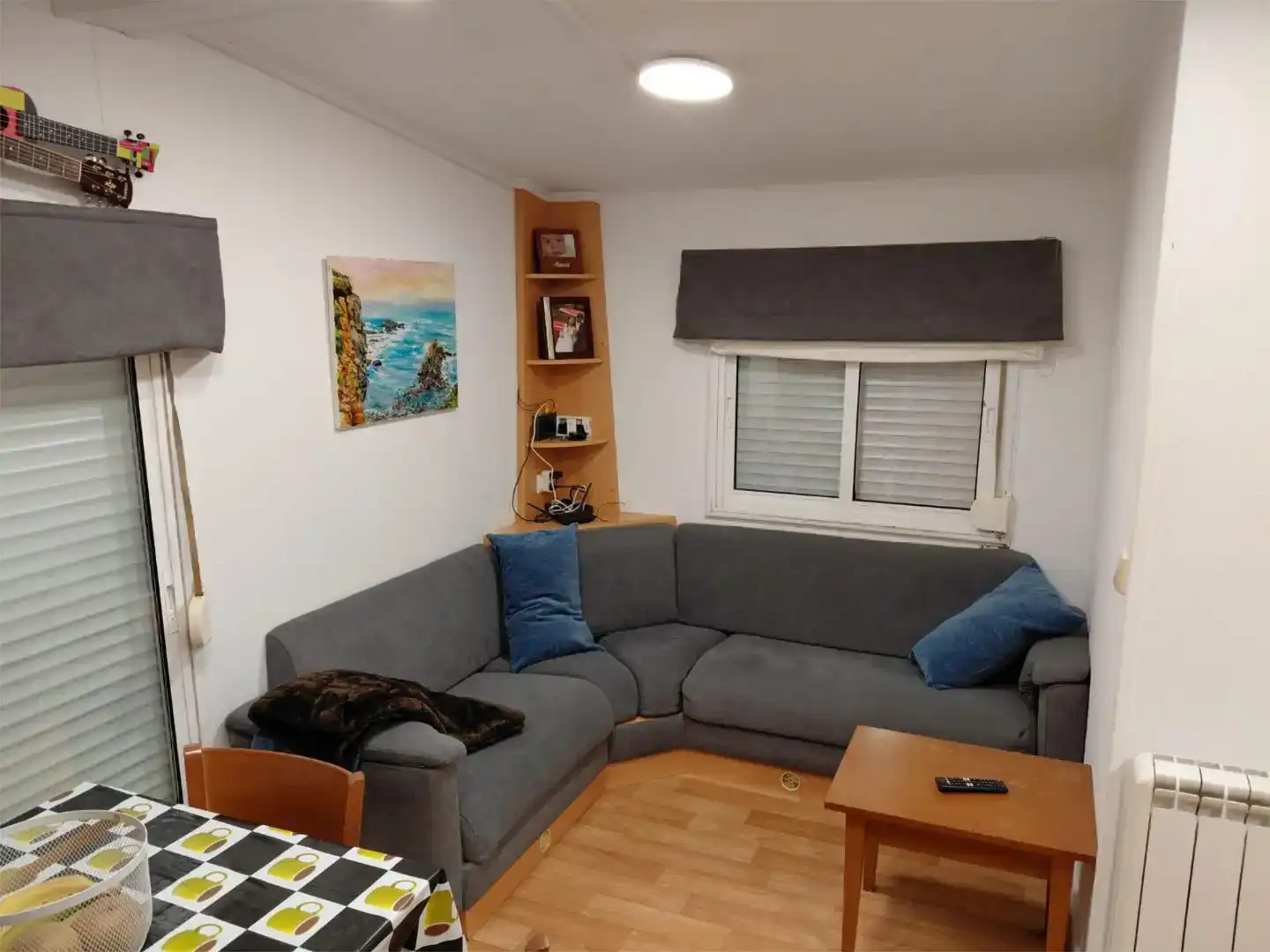 Sala d'estar de Pis en venda en Ortigueira amb Jardí privat, Traster i Moblat