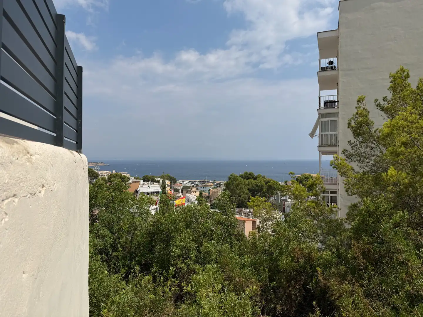 Vista exterior de Piso en venta en  Palma de Mallorca con Aire acondicionado, Terraza y Piscina