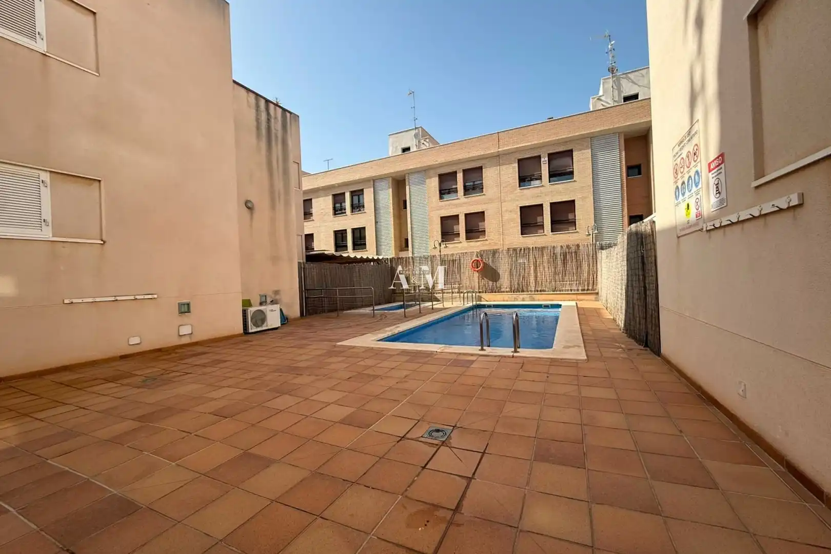Schwimmbecken von Wohnung zur Miete in San Javier mit Heizung, Terrasse und Schwimmbad