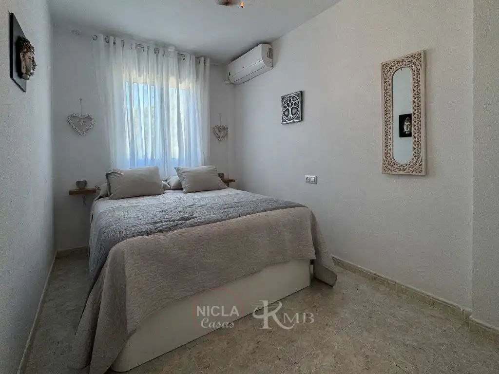 Schlafzimmer von Maisonette zum Verkauf in Vera mit Klimaanlage, Terrasse und Möbliert