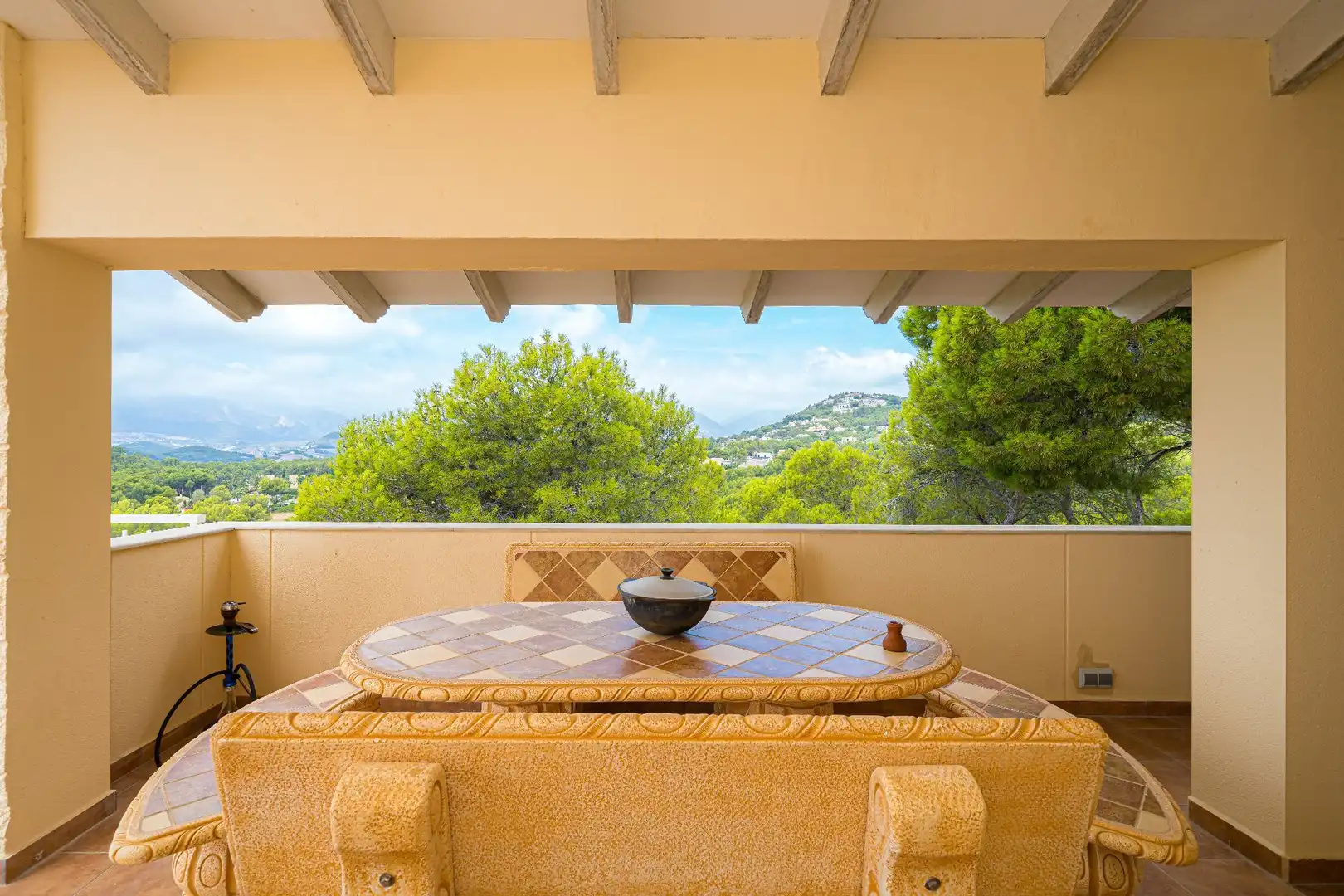 Terraza de Casa o chalet en venta en Altea con Aire acondicionado, Jardín privado y Trastero