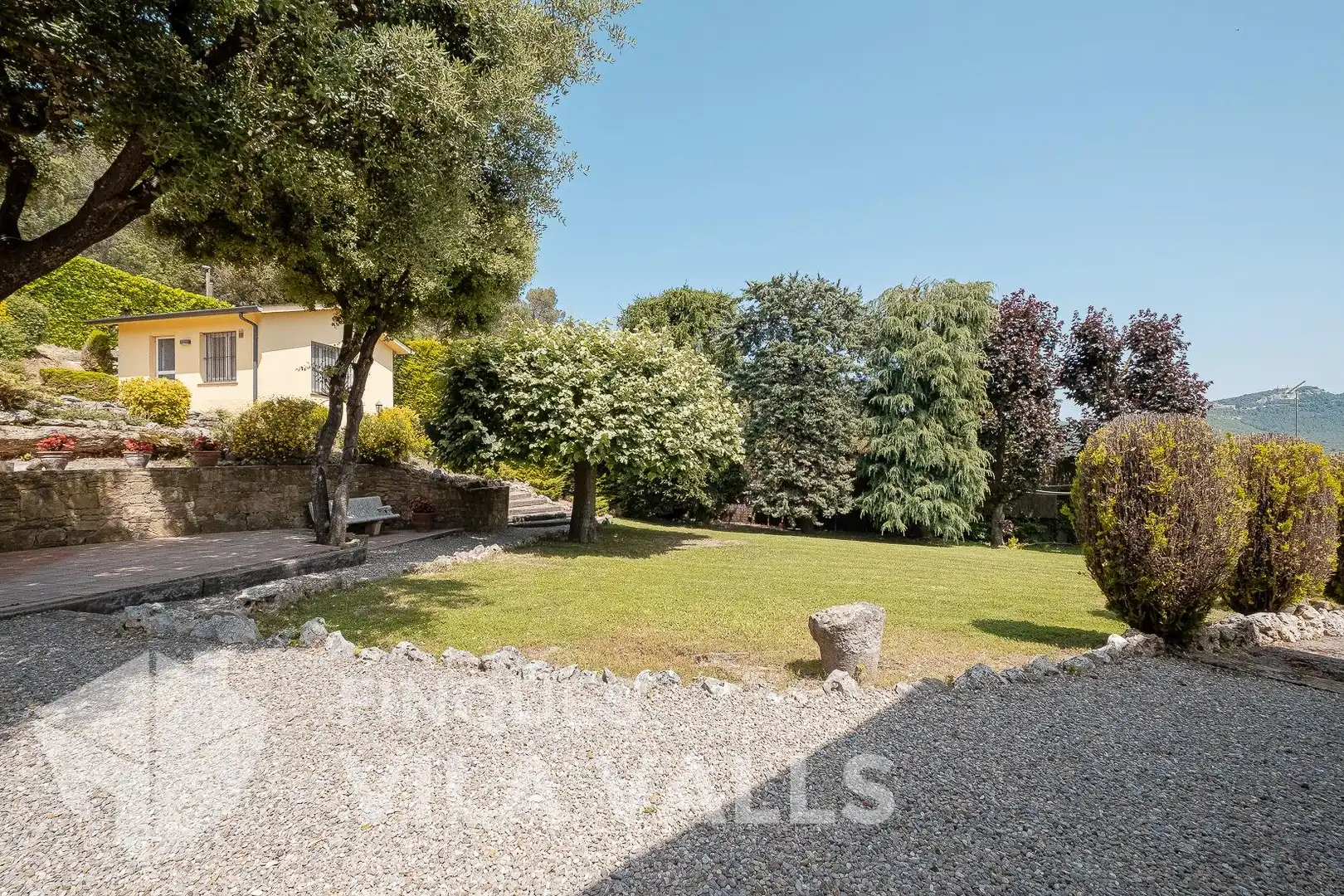 Jardí de Casa o xalet en venda en Sant Quirze Safaja amb Aire condicionat