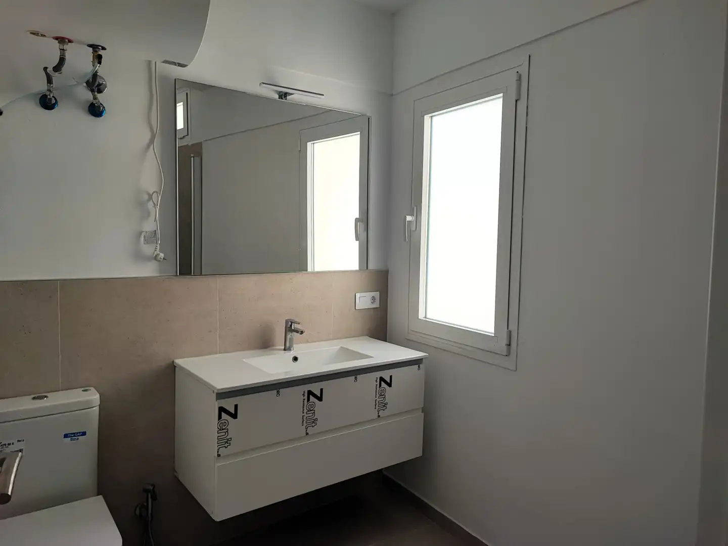 Badezimmer von Wohnung zur Miete in Santa Cruz de Tenerife mit Klimaanlage, Terrasse und Ofen
