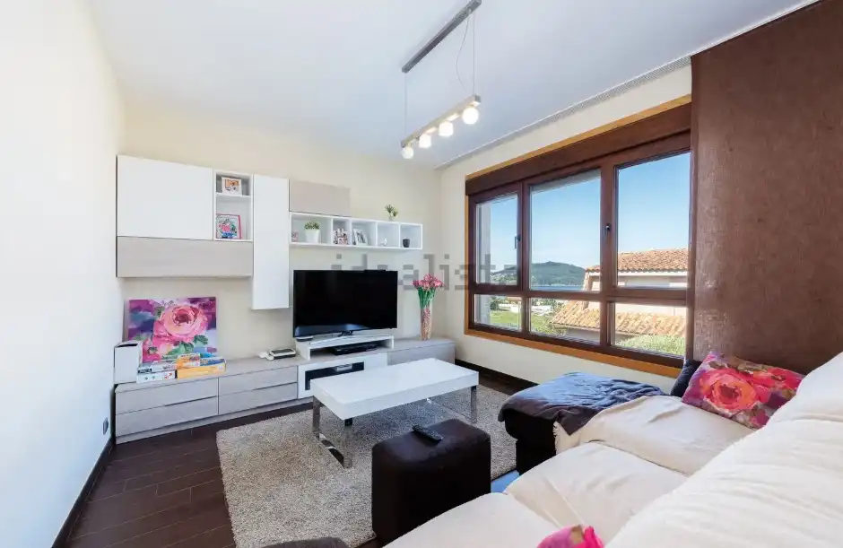 Sala de estar de Casa o chalet en venta en Soutomaior con Calefacción