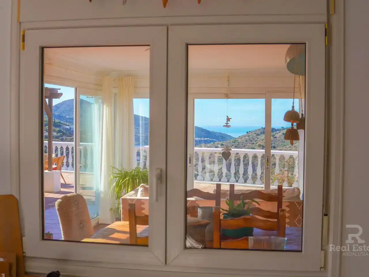 Comedor de Casa o chalet en venta en Cómpeta con Aire acondicionado, Jardín privado y Trastero