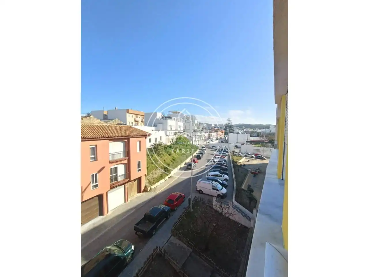 Vista exterior de Piso de alquiler en Tarifa con Terraza y Amueblado