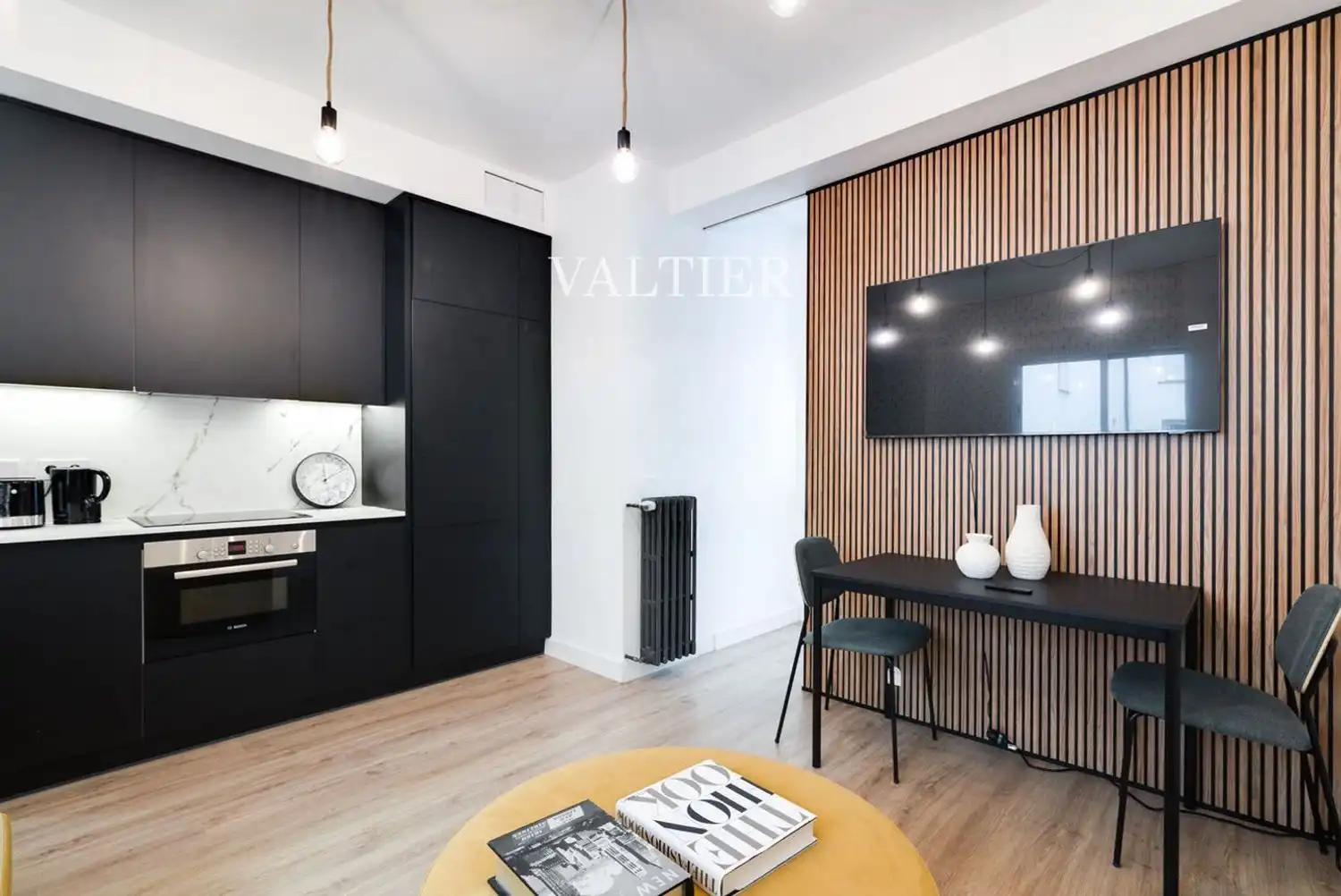 Kitchen of Flat for rent in Madrid  with Air Conditioner, Heating and Furnished