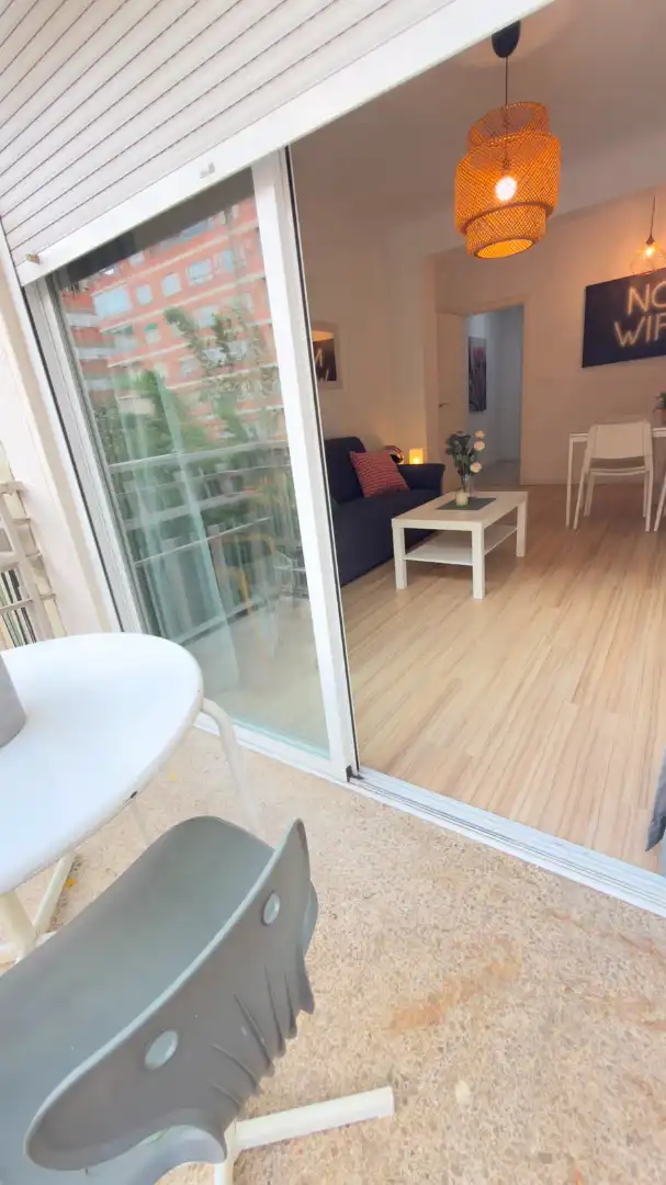 Terraza de Piso de alquiler en Granada con Aire acondicionado, Amueblado y Lavadora