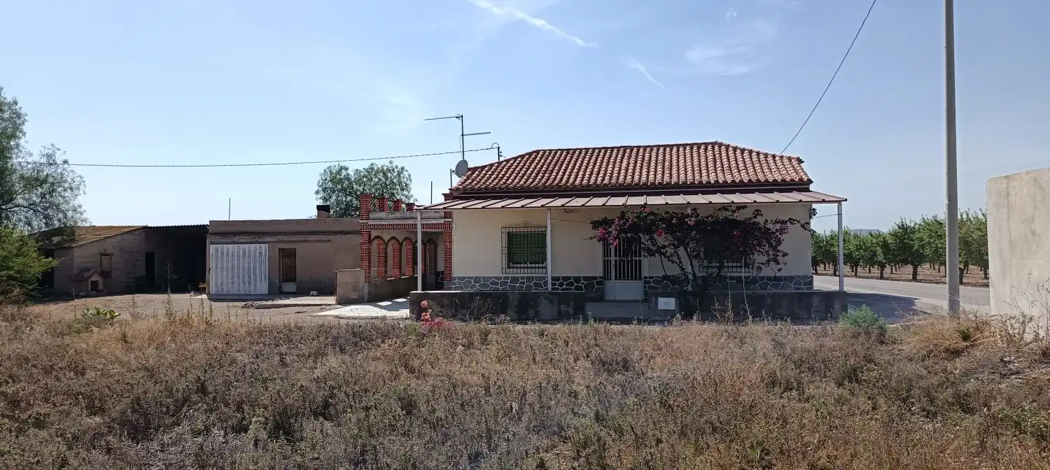 Außenansicht von Haus oder Chalet zum Verkauf in Lorca mit Klimaanlage, Heizung und Terrasse