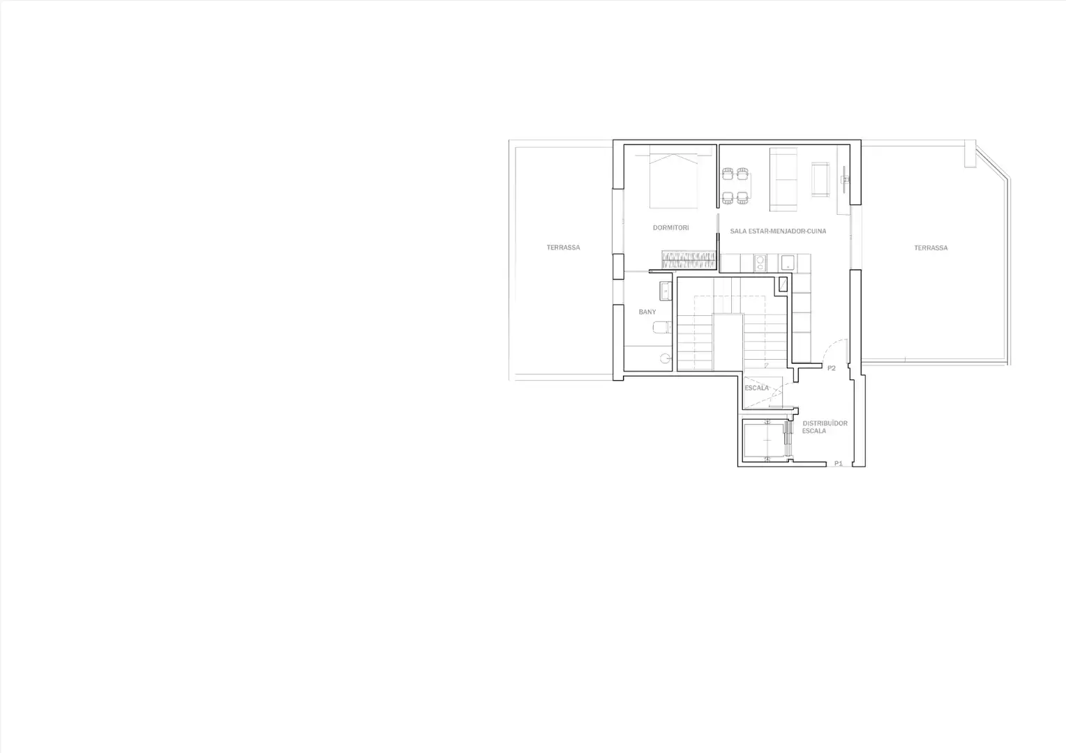 Ático en venta en Cerdanyola del Vallès con Aire acondicionado, Calefacción y Parquet