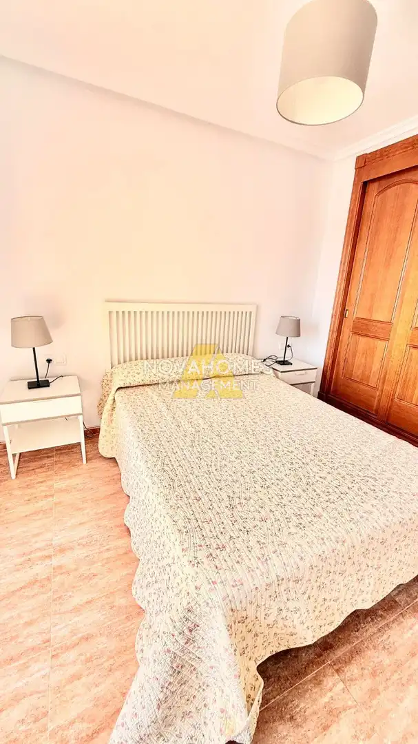 Schlafzimmer von Wohnungen zum Verkauf in La Manga del Mar Menor mit Klimaanlage, Heizung und Terrasse
