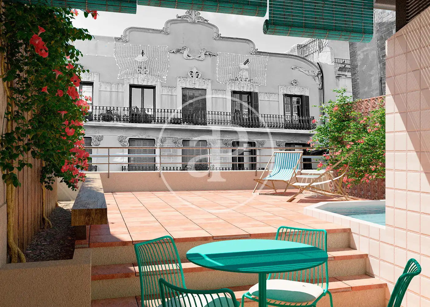 Terraza de Ático en venta en Barcelona con Aire acondicionado, Calefacción y Terraza