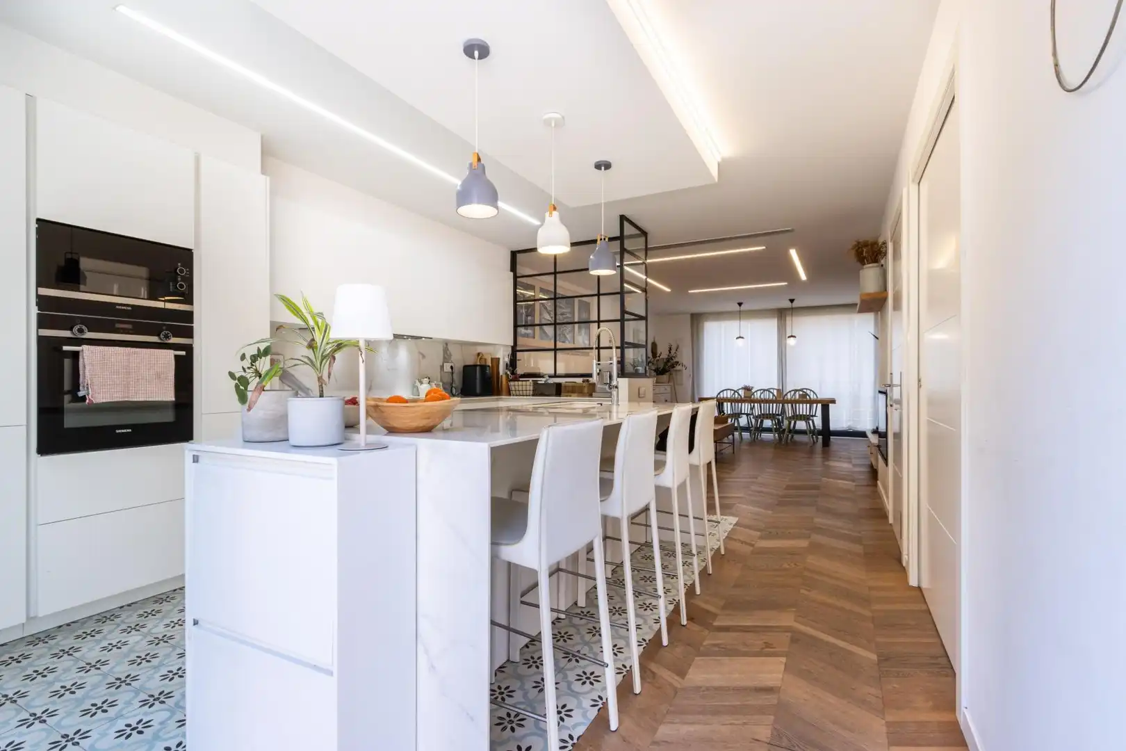 Kitchen of Flat for sale in Sant Llorenç Savall  with Heating, Private garden and Parquet flooring