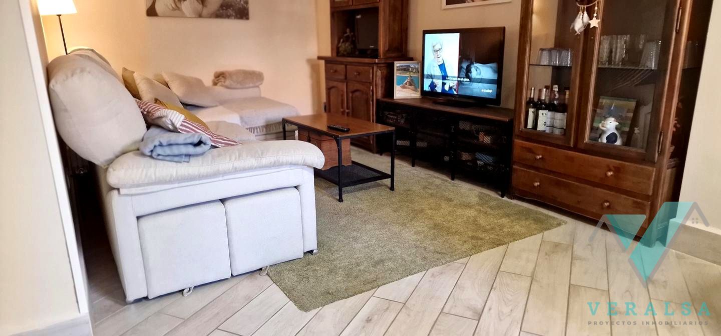 Living room of Flat for sale in San Sebastián de los Reyes  with Air Conditioner, Heating and Private garden