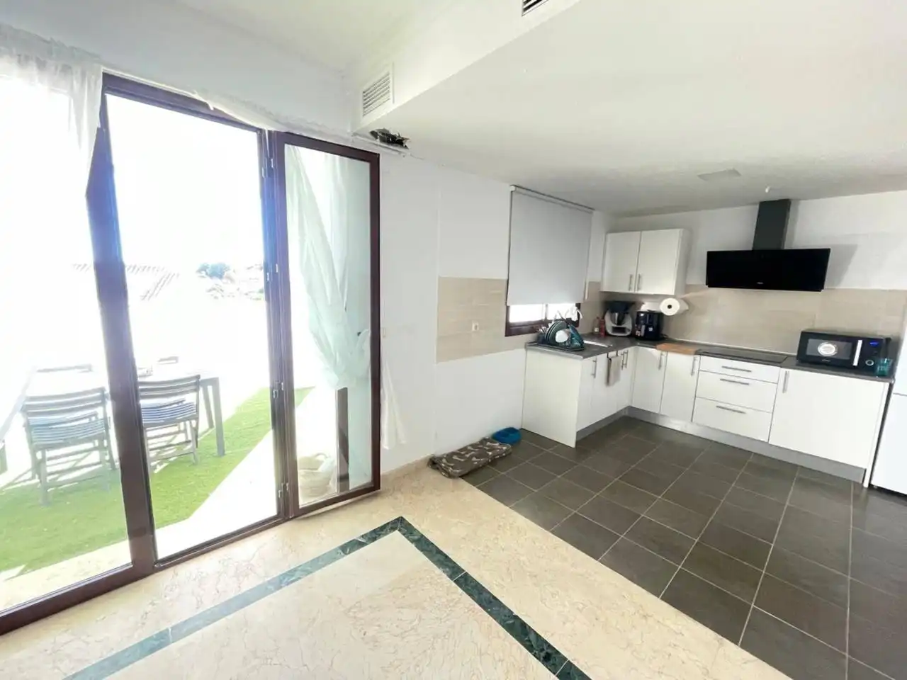 Cocina de Casa adosada en venta en Casares con Jardín privado, Terraza y Piscina