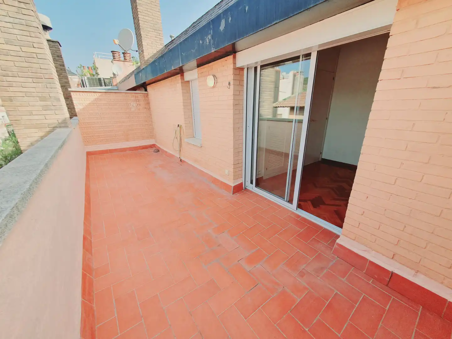 Terrasse von Wohnung zur Miete in Barcelona mit Klimaanlage, Heizung und Parkett