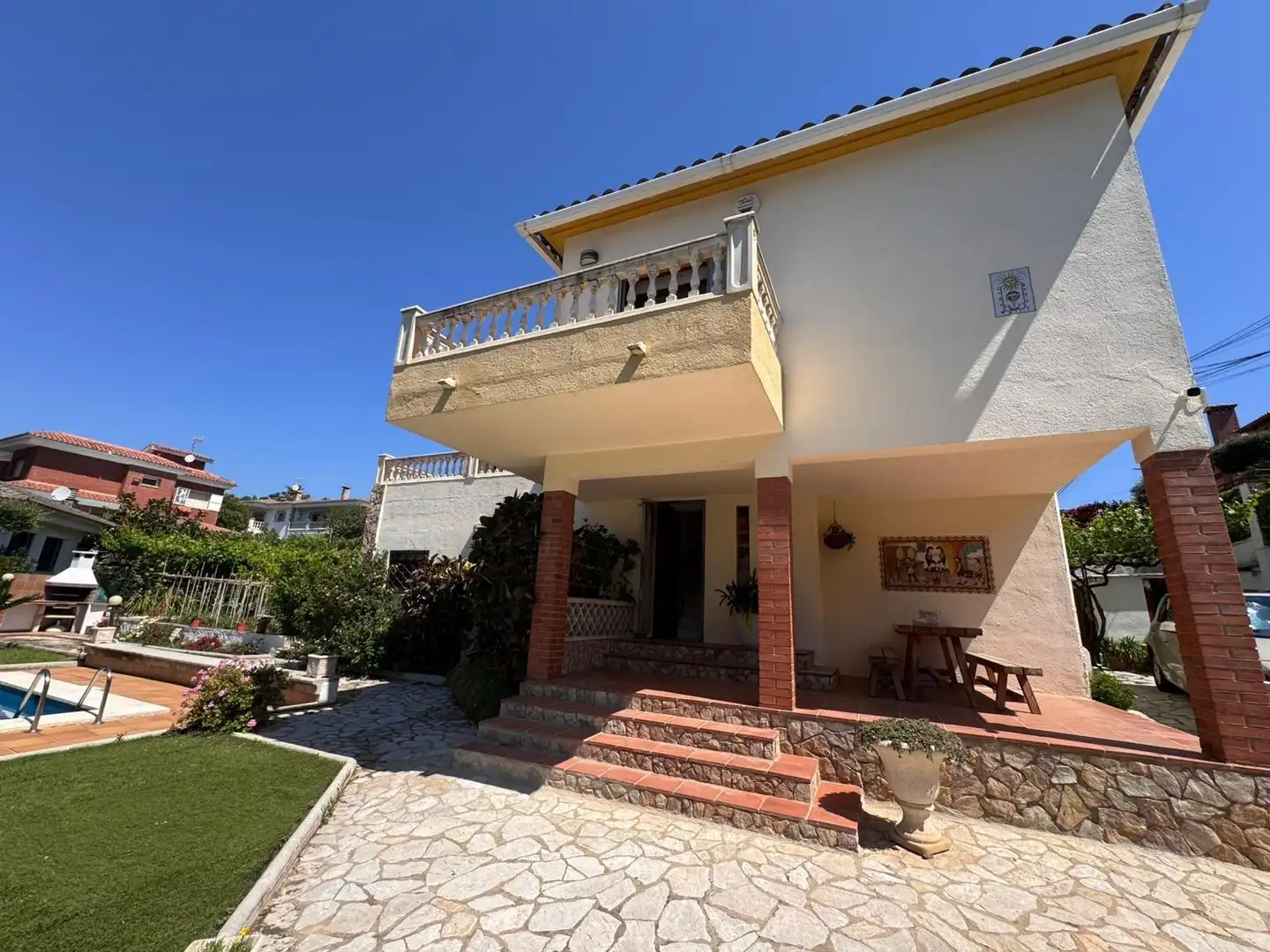 Vista exterior de Casa o chalet en venta en Lloret de Mar con Calefacción, Terraza y Trastero