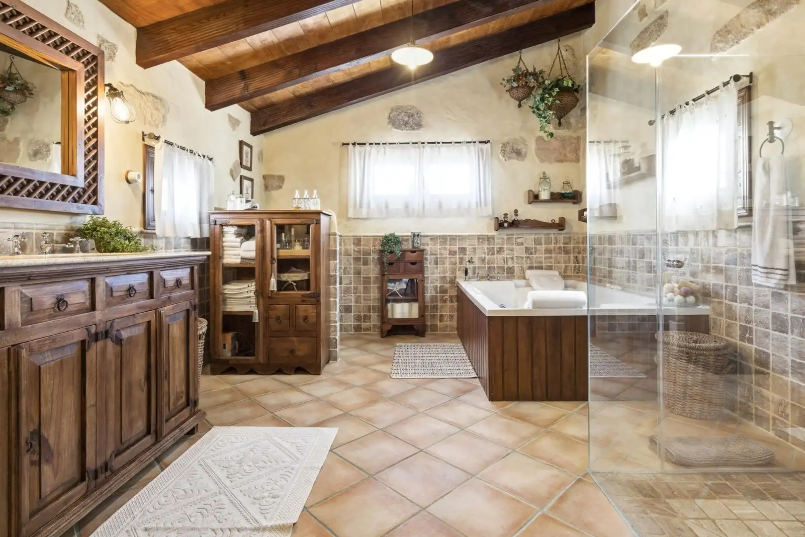 Baño de Casa o chalet en venta en Jávea / Xàbia con Calefacción, Jardín privado y Terraza