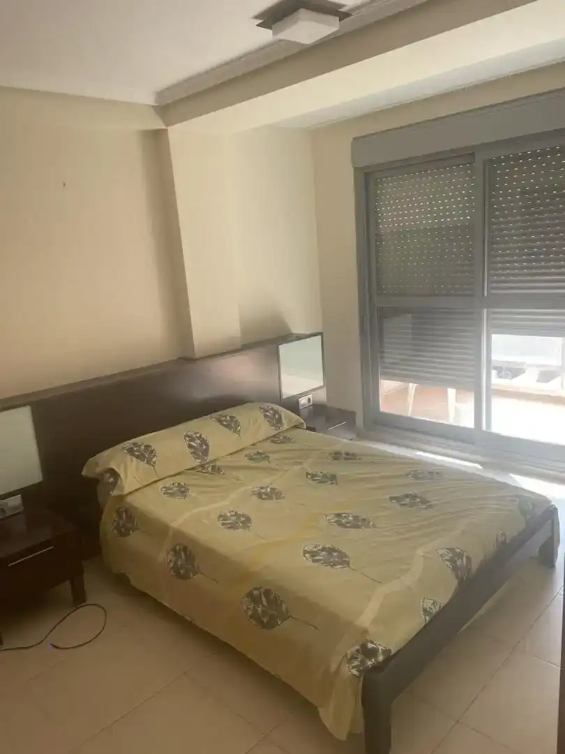 Habitación de Apartamento de alquiler en Vera con Aire acondicionado, Piscina y Balcón