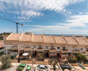 Exterior view of Single-family semi-detached for sale in Marbella  with Air Conditioner and Terrace