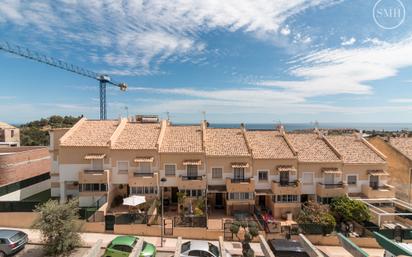 Exterior view of Single-family semi-detached for sale in Marbella  with Air Conditioner and Terrace