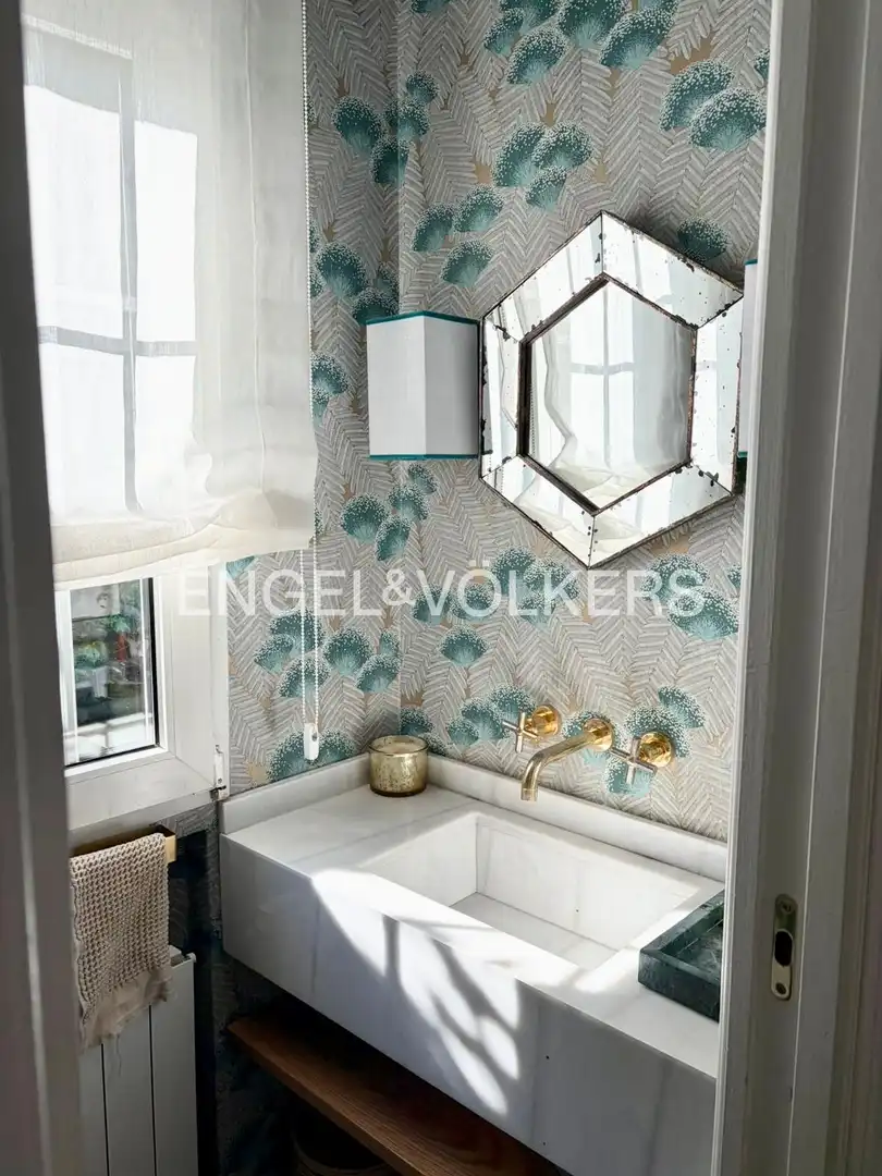 Baño de Casa o chalet de alquiler en Madrid con Aire acondicionado, Calefacción y Terraza