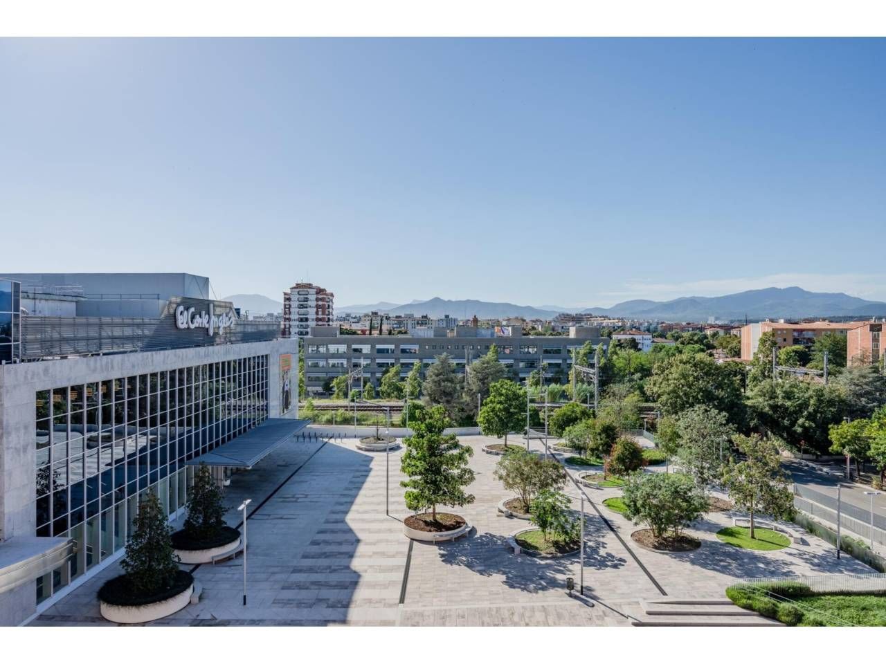 Exterior view of Flat for sale in Girona Capital  with Air Conditioner, Heating and Parquet flooring